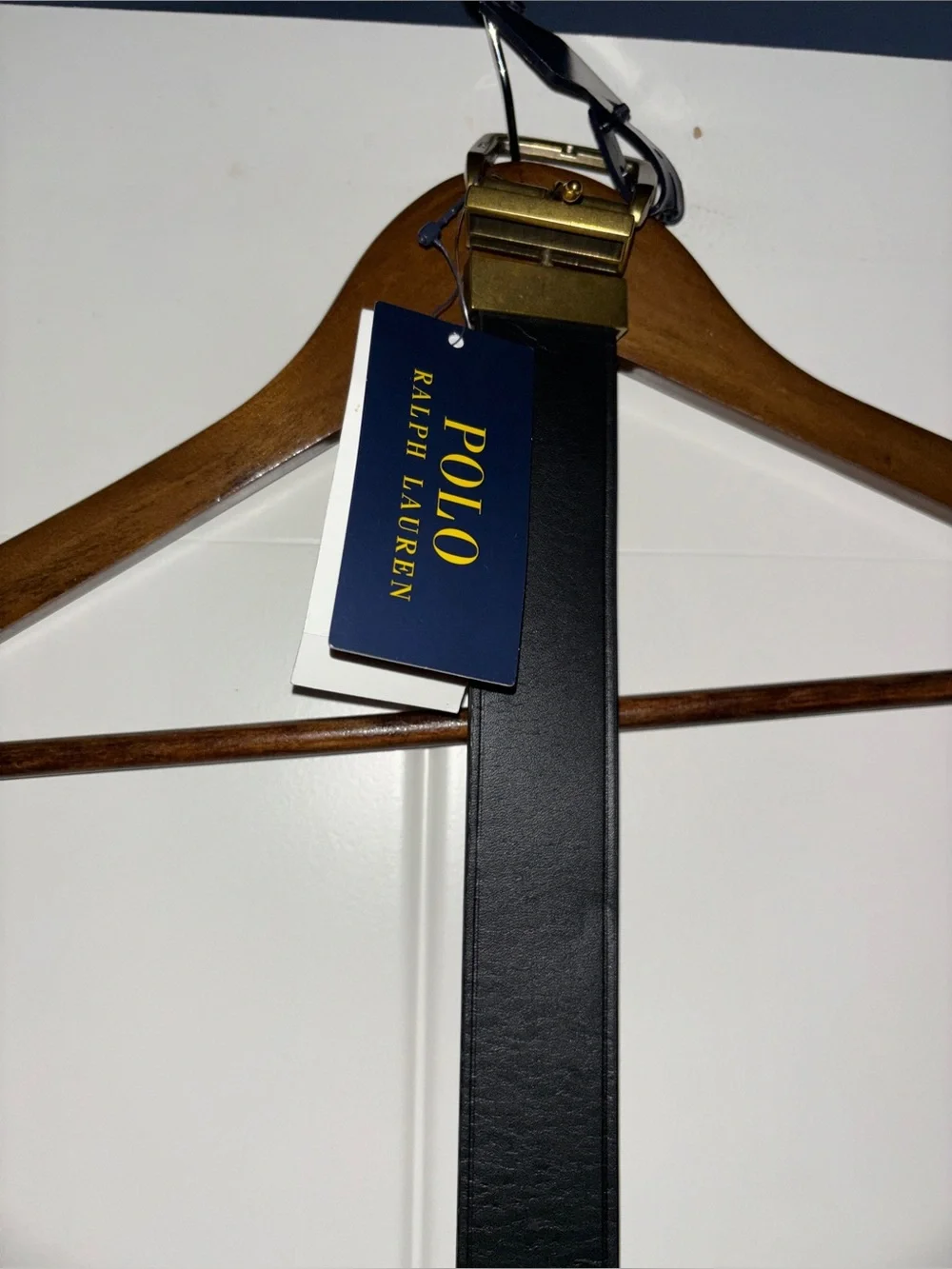 Polo Ralph Lauren Men 38 Leather Reversible‎ Belt NEW Classic Casual Office Work